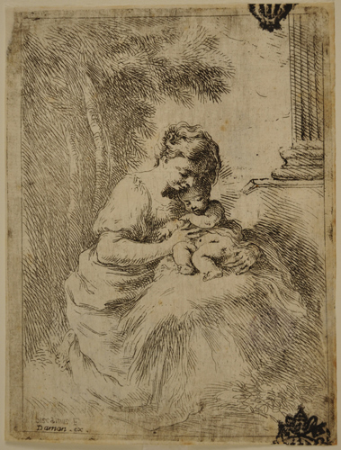 Biscaino Bartolomeo - Madonna con Bambino